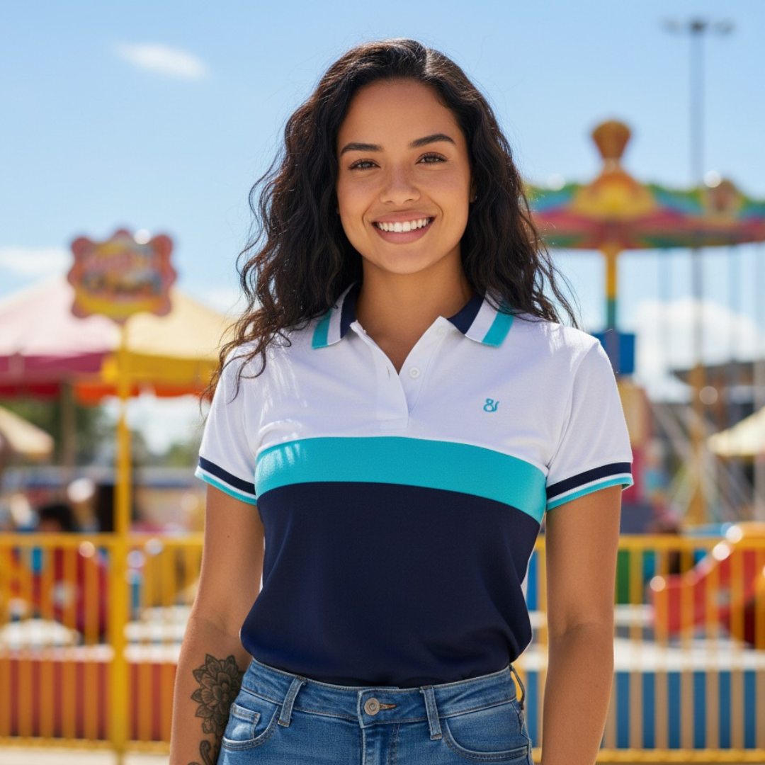 CAMISETAS POLO COMBINADA